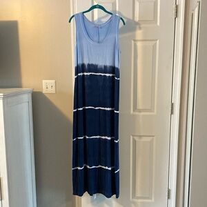 Fresh Produce Blue Sleeveless Scoop Neck Sundress